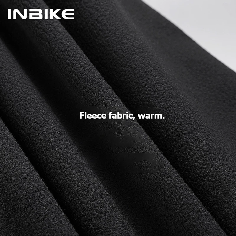INBIKE المرأة المهنية الدراجات مريلة السراويل الشتاء الصوف دراجة ركوب الدراجات الملابس السراويل ثلاثية الأبعاد الحشو الطريق دراجة السراويل للنساء