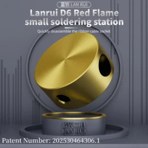 محطة لحام Lanrui D6 الصغيرة تناسب 99% من مكاوي اللحام على السوق لأدوات لحام رقاقة كابل شاشة الهاتف