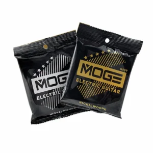 MOGE سداسية الكربون الصلب سلاسل الغيتار الكهربائي سبائك النيكل سوبر ضوء التوتر الملحقات
