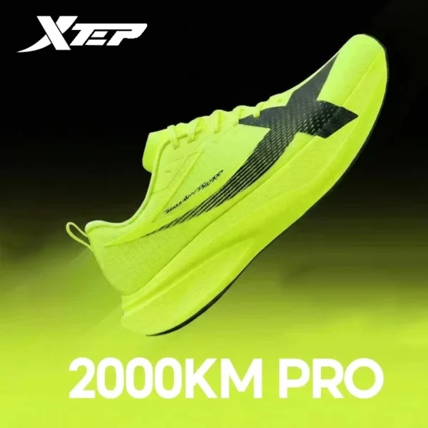 حذاء الجري XTEP 2000KM PRO للرجال، إصدار ربيع 2026، ناعم، متين، مستقر، مريح، خفيف الوزن، حذاء رياضي للرجال 874219110026