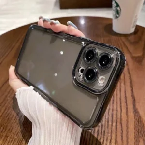 غطاء هاتف سيليكون ناعم لآيفون 17 برو ماكس 16 18 برو 13 11 15 14 بلس 12 17 16E 17بروماكس، غلاف شفاف مقاوم للصدمات