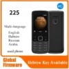 هاتف محمول 4G غير مقفل صنع في فنلندا، شاشة 2.4 بوصة، شريحتي اتصال، بطارية 1150 مللي أمبير، منافذ 3.5 ملم، وقت استعداد طويل، متوفر بلوحة مفاتيح عبرية، هاتف مستعمل