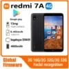 هاتف Xiaomi Redmi 7A الذكي البرامج الثابتة العالمية 4G 5.45 بوصة 1440 × 720 13MP Qualcomm Snapdragon 439 هاتف مستعمل للتعرف على الوجه