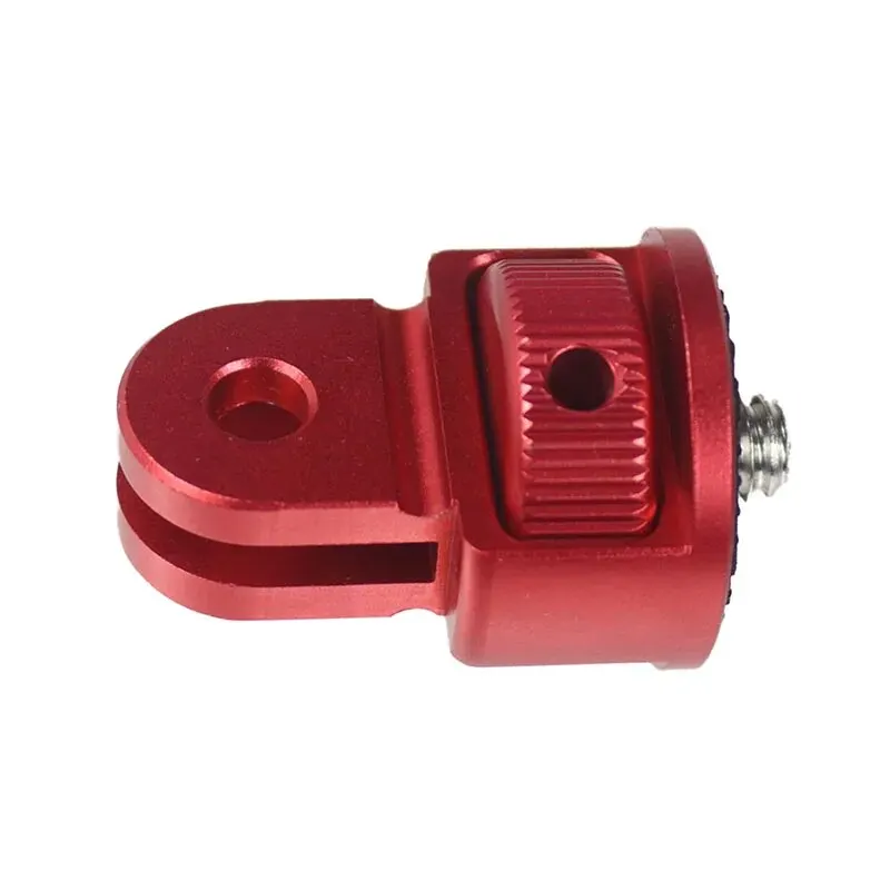 محول برغي 360 دوار 1/4 بوصة محول ثلاثي القوائم صغير لـ GoPro Hero 11 10 8 لـ Insta360 One X2 X3 R كاميرا الحركة Monopod Mount