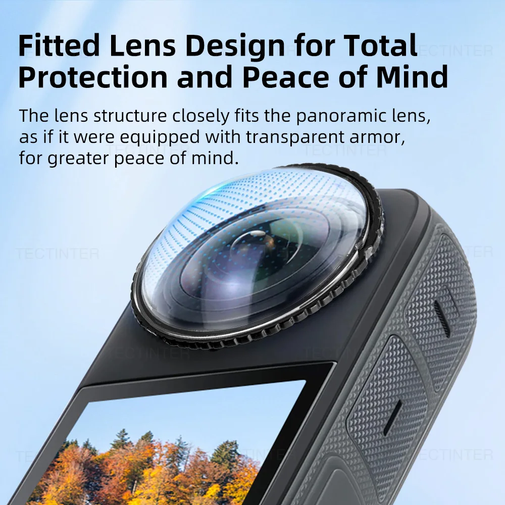 ل Insta360 X4 عدسة الحرس + واقي للشاشة الزجاج المقسى المضادة للخدش طبقة رقيقة واقية ل Insta 360X5/X4 ملحقات الكاميرا