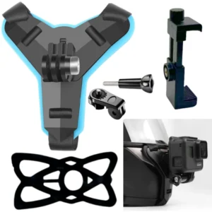 دراجة نارية خوذة حامل هاتف جبل حامل ل GoPro بطل 12 10 9 8 7 عمل الرياضة حامل كاميرا دراجة نارية كاميرا الملحقات