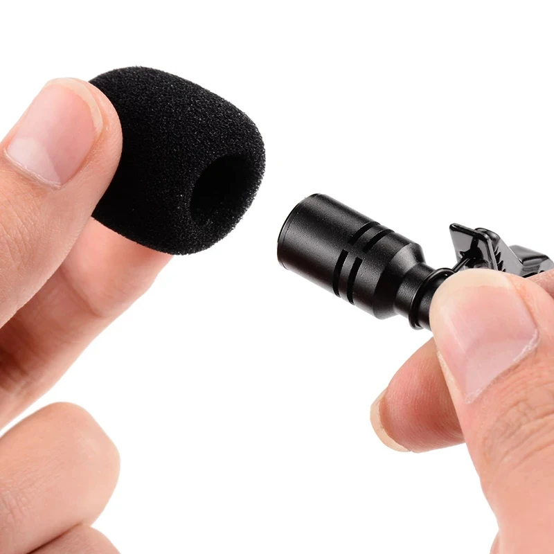 ميكروفون لافالييه USB بطول 1.5 متر، ميكروفون محمول بمشبك معدني للكمبيوتر واللابتوب والهاتف المحمول - ملحق تسجيل الصوت