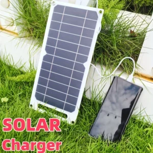 35 واط Sunpower لوحة طاقة شمسية محمولة 5 فولت لوحة طاقة شمسية مع USB آمن استقرار شاحن لبنك الطاقة الهاتف التخييم في الهواء الطلق المنزل RV هدية