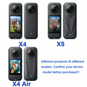 فيلم زجاج مقوى لـ Insta360 X4 X5 X4 Air، واقي شاشة مضاد للخدوش، غطاء حماية للعدسة، مجموعة حماية، إكسسوارات الكاميرا
